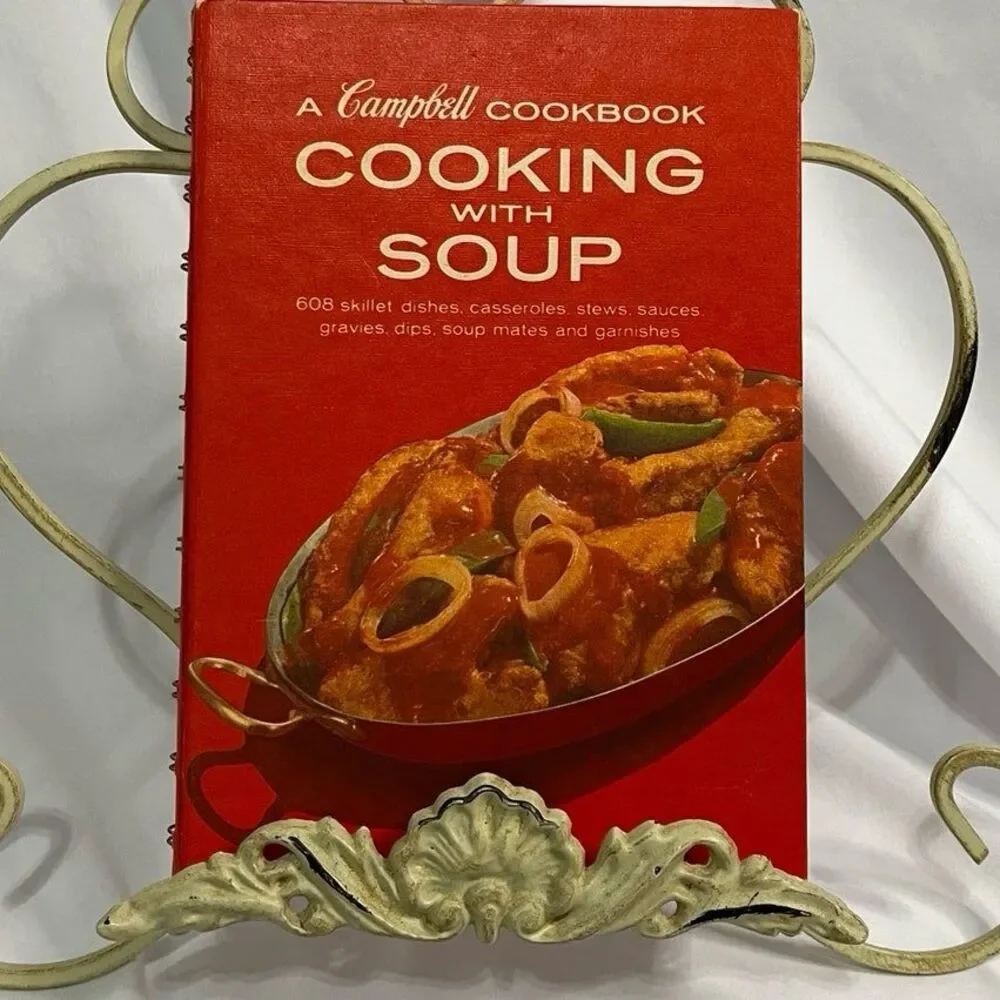 Vintgae Campbell’s Cooking With Soup Cookbook